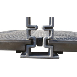 Réglette de jonction pour caillebotis Hygiène PRO Réglette de jonction pour caillebotis Hygiène PRO