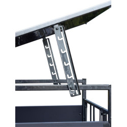 Toiture pour boxes à veau roulant HYGIENE PRO et STANDARD