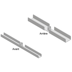 Kit de liaison pour 2 cases à veau HYGIENE PRO Kit de liaison pour 2 cases à veau HYGIENE PRO