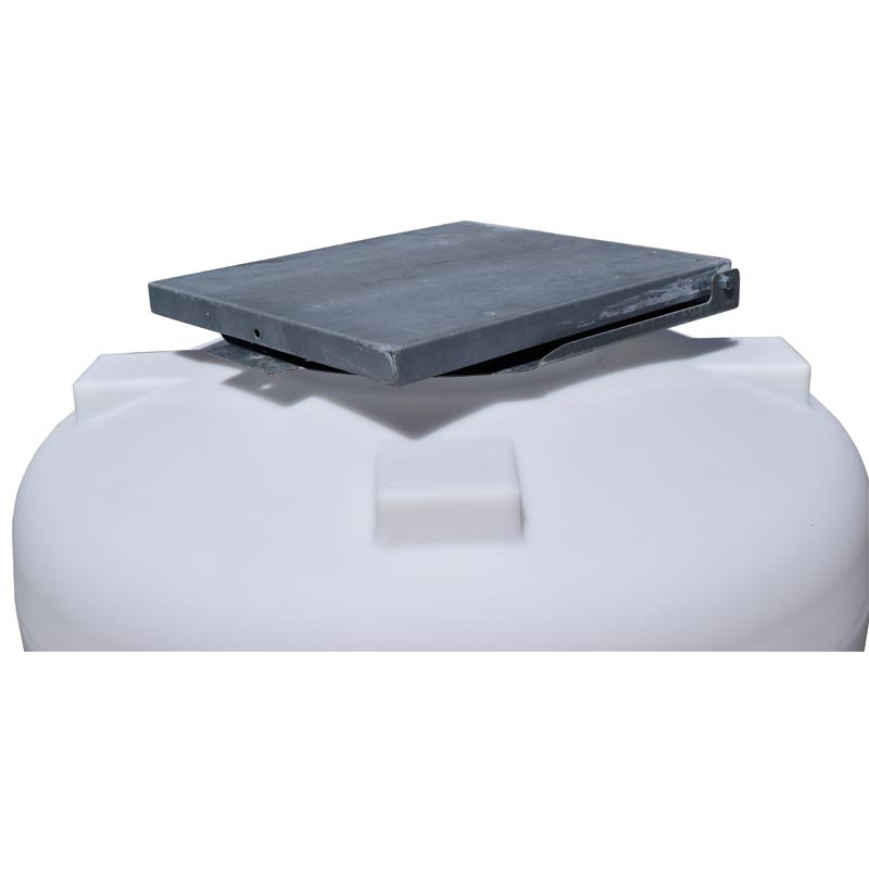 Couvercle galva pour silo à aliments petite contenance Couvercle galva pour silo à aliments petite contenance