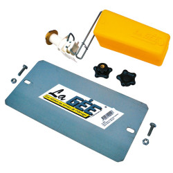 Robinet flotteur avec plaque de protection pour SUPERBAC rebord intérieur