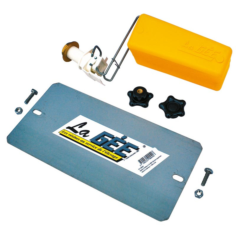 Robinet flotteur avec plaque de protection pour SUPERBAC rebord intérieur