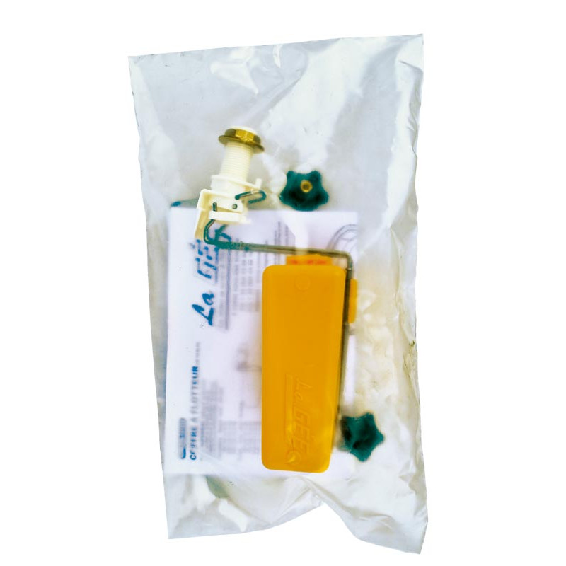 Robinet flotteur avec plaque de protection pour SUPERBAC rebord intérieur