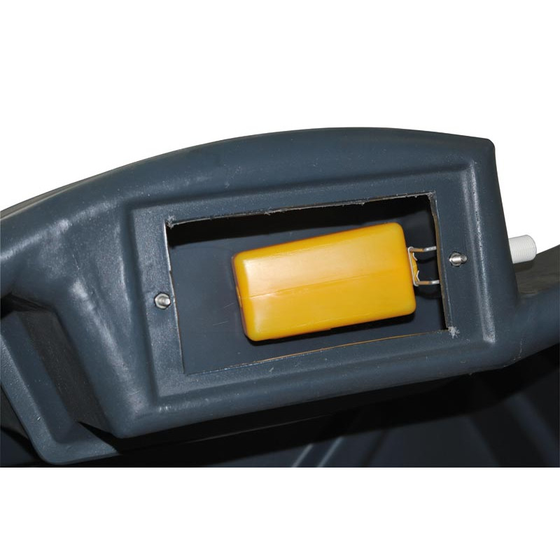 Robinet flotteur avec plaque de protection pour SUPERBAC rebord intérieur