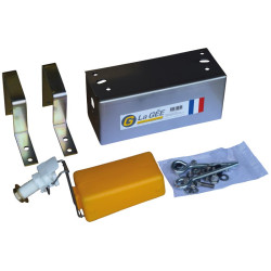 Coffre inox déporté avec robinet flotteur pression du réseau