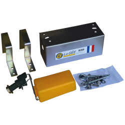 Coffre inox déporté avec robinet flotteur basse pression