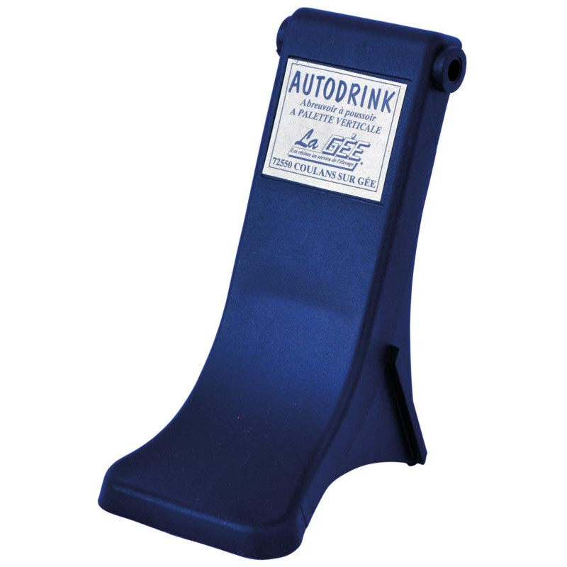 Poussoir autodrink à palette verticale