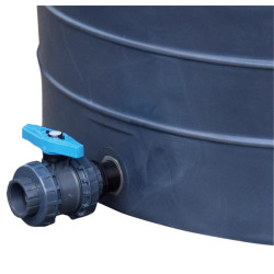 Cuve de stockage aérienne verticale 4000 l. ø 1,60 m