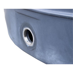 Cuve de stockage aérienne verticale 4000 l. ø 1,60 m