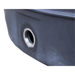 Cuve de stockage aérienne verticale 6000 l. ø 1,95 m Cuve de stockage aérienne verticale 6000 l. ø 1,95 m