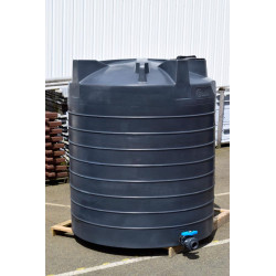 Cuve de stockage aérienne verticale 6000 l. ø 1,95 m Cuve de stockage aérienne verticale 6000 l. ø 1,95 m