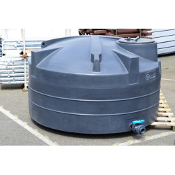 Cuve de stockage aérienne verticale 5000 l. ø 2,39 m