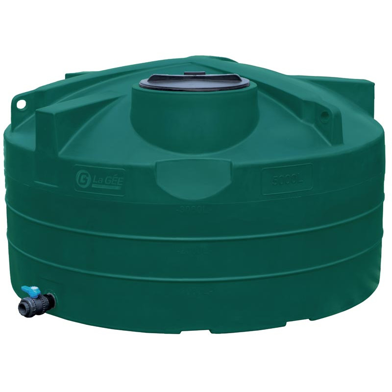 Cuve aérienne de stockage 5000 L autoportante verticale - D1,5