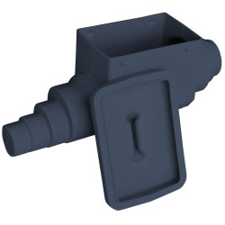 "MAXI Filtre La Gée" pour récupération eau de gouttière pour cuve à eau de stockage