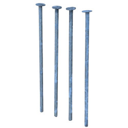 Jeu de 4 pitons d'ancrage