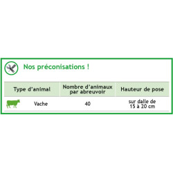 Abreuvoir POLYMASTER GM 3.65 non chauffant