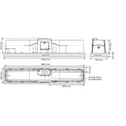 Abreuvoir POLYMASTER GM 3.65 non chauffant