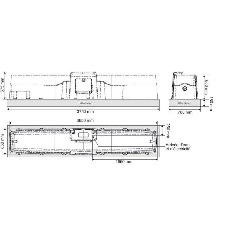 Abreuvoir POLYMASTER GM 3.65 non chauffant