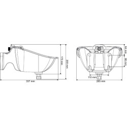 Abreuvoir PF2 PLUS POLYSELF avec anti-lapage Abreuvoir PF2 PLUS POLYSELF avec anti-lapage