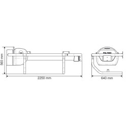 POLYNOX M 255 basculant non chauffant