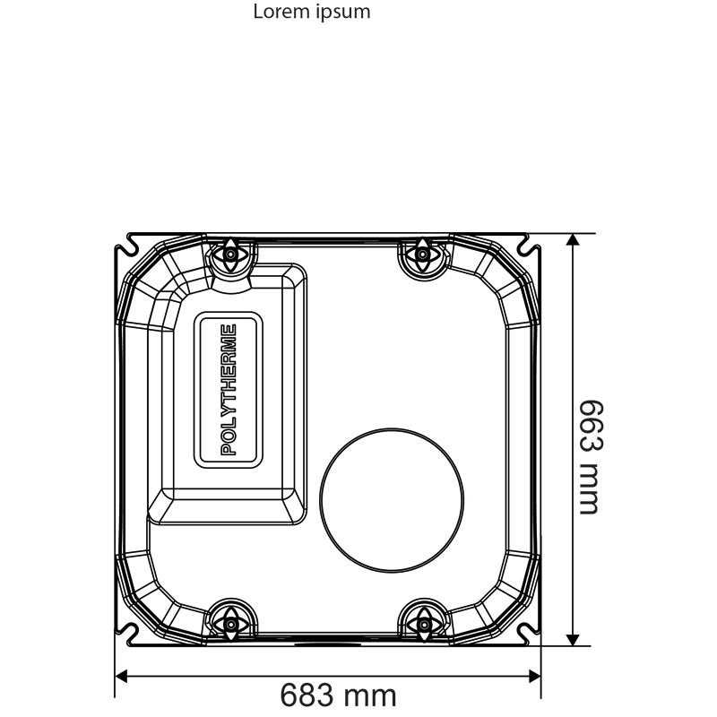 Abreuvoir POLYTHERME 1 coupelle