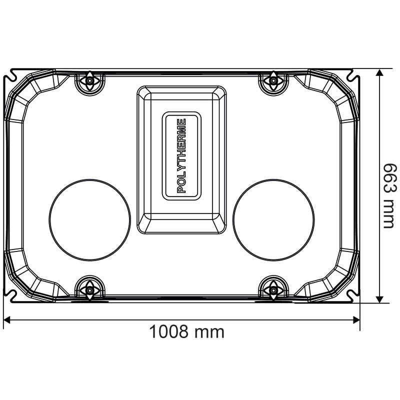 Abreuvoir POLYTHERME 2 coupelles
