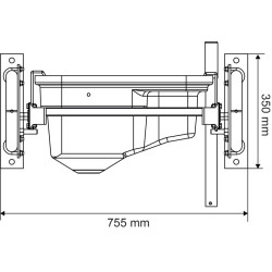 POLYBAC simple basculant 30 M à cordon 