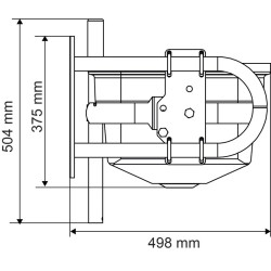 POLYBAC double basculant 75 M à cordon 