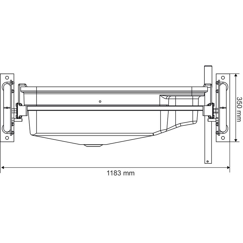 POLYBAC double basculant 75 M à cordon 