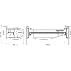 POLYBAC double basculant 75 M à cordon 