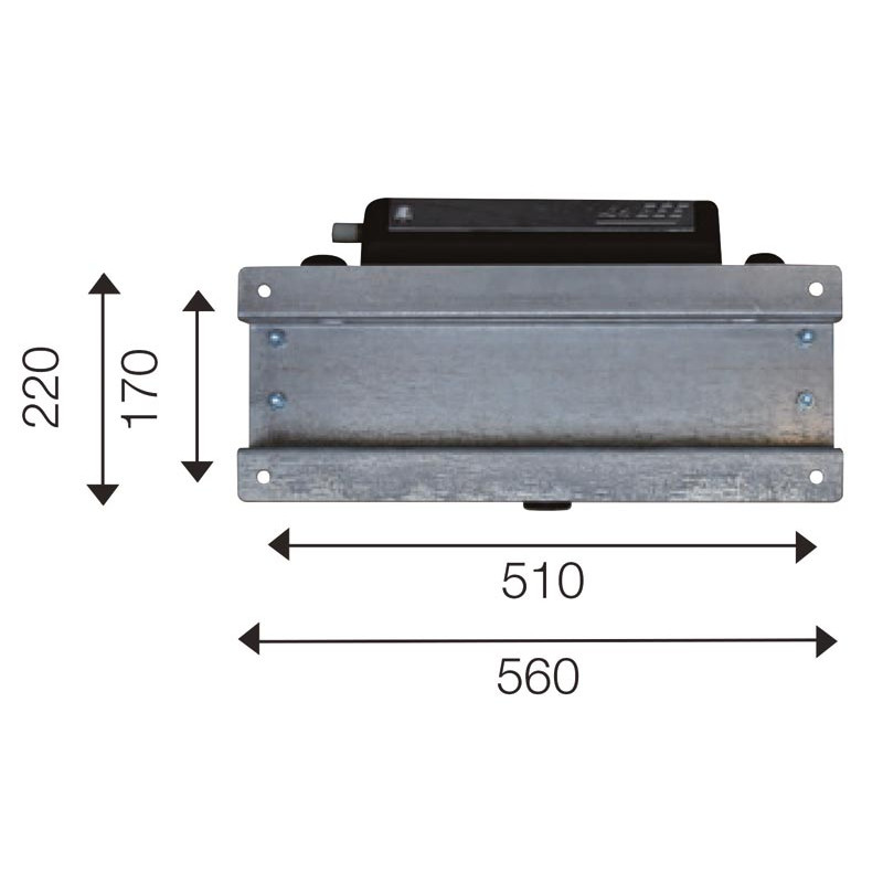 Abreuvoir Polybac 25 M simple avec rebord intérieur