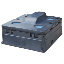 Abreuvoir POLYTHERME grande contenance 4 coupelles