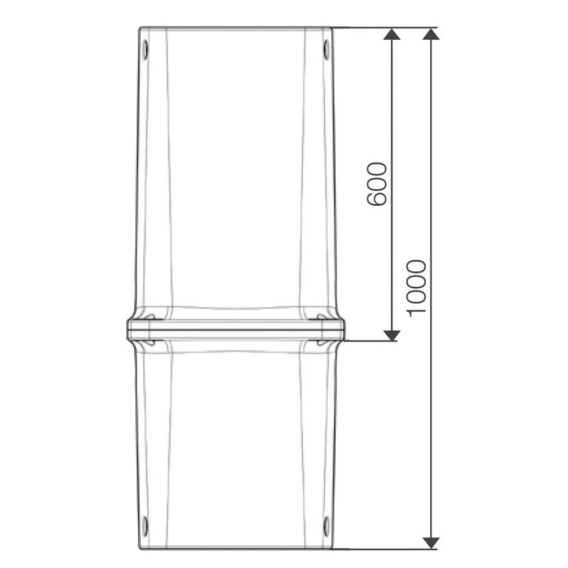 Buse à fixer au sol THERMO S 600 Buse à fixer au sol THERMO S 600