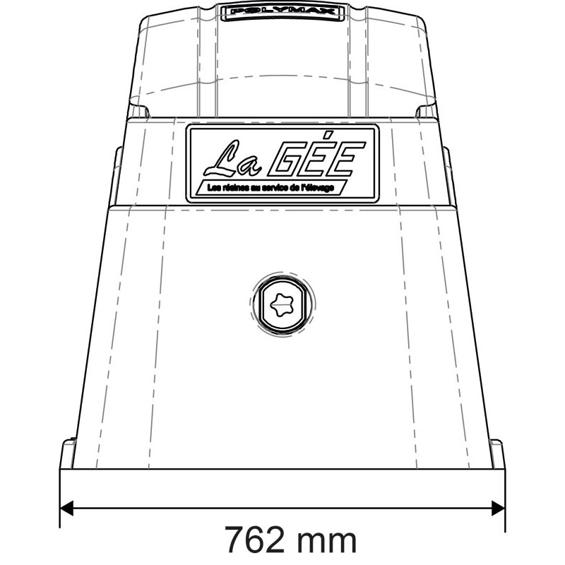 Abreuvoir POLYMAX chauffant Abreuvoir POLYMAX chauffant