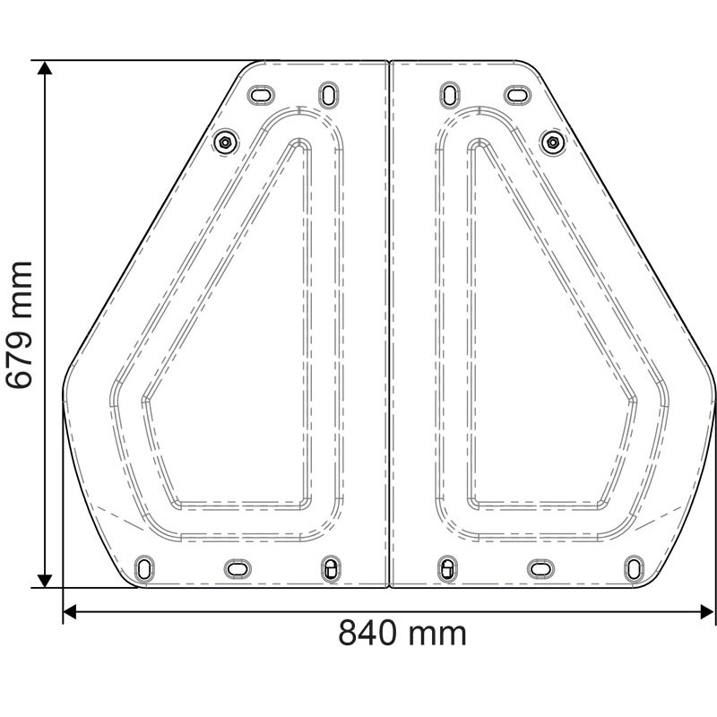 Abreuvoir POLYFLAP Double