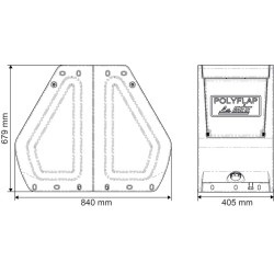 Abreuvoir POLYFLAP Double
