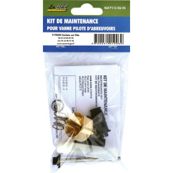 Kit de maintenance pour abreuvoir avec mécanisme vanne pilote laiton et inox