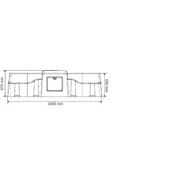 Abreuvoir POLYMASTER PM 2.40 chauffant Abreuvoir POLYMASTER PM 2.40 chauffant