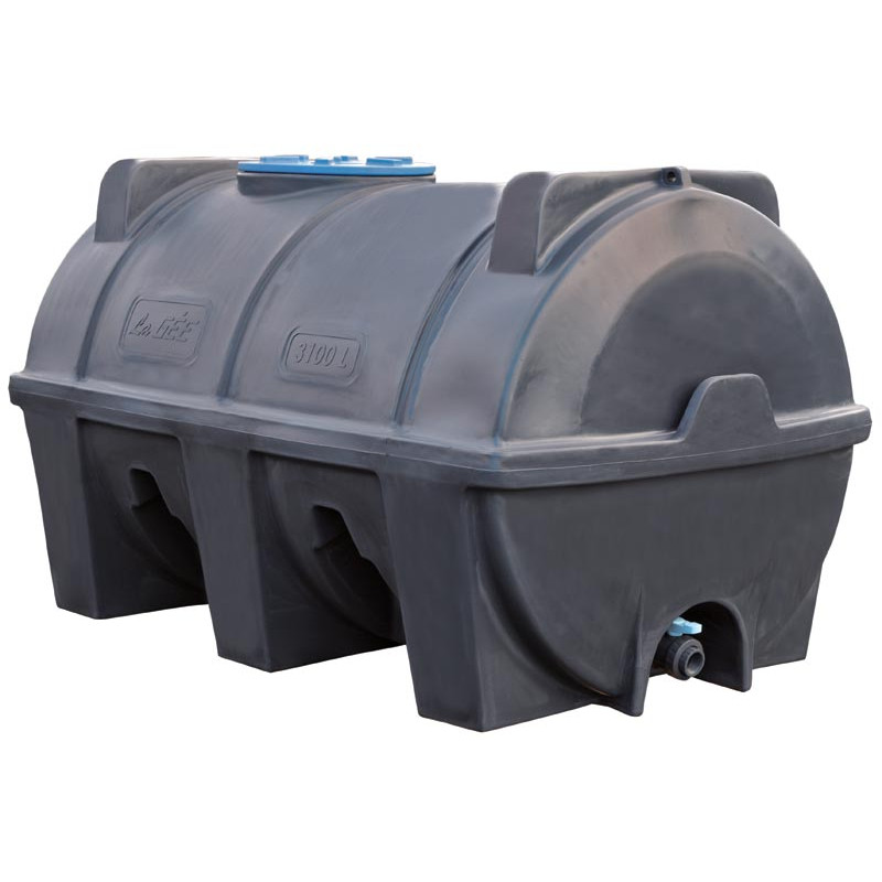 Citernes monoblocs cylindriques 3100 L Citernes monoblocs cylindriques 3100 L