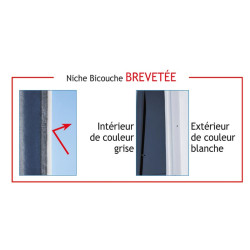 Niche à veaux MV bicouche Niche à veaux MV bicouche