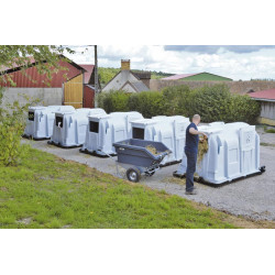 Niche à veaux XXL bicouche 