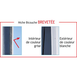 Niche à veaux XXL bicouche 