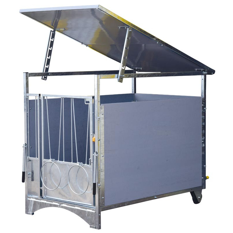 Toiture pour boxes à veau roulant HYGIENE PRO et STANDARD