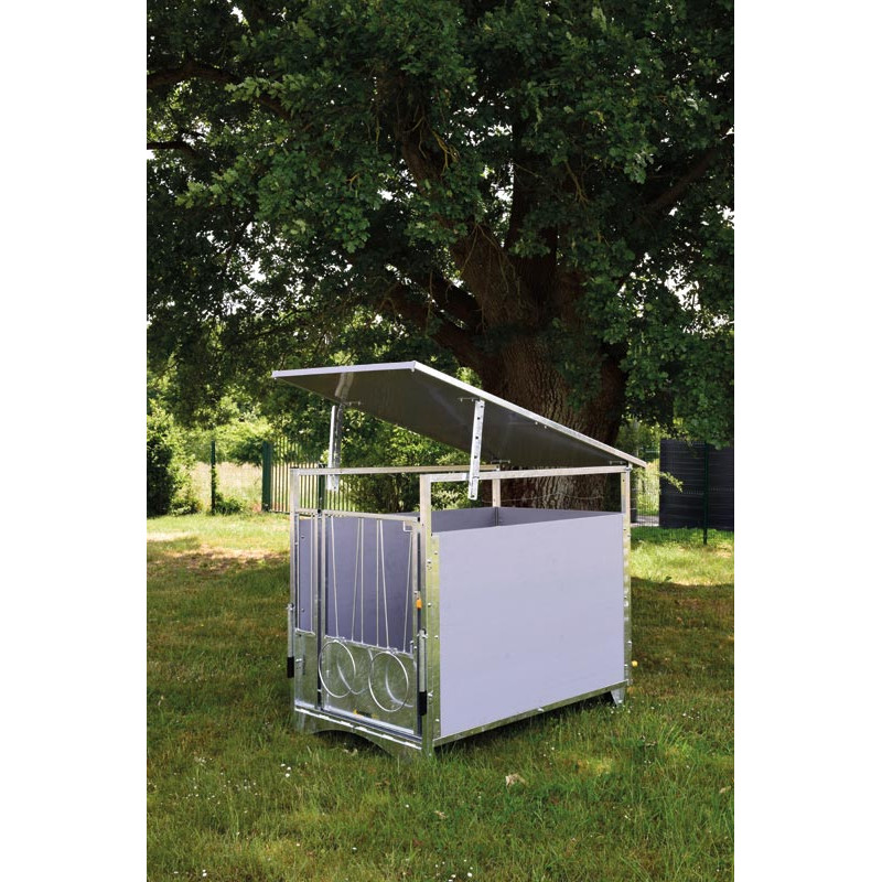 Toiture pour boxes à veau roulant HYGIENE PRO et STANDARD