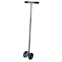 Chariot pivot 2 roues pour déplacement des boxes à veau roulant HYGIENE PRO et STANDARD
