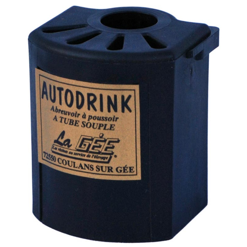 Poussoir autodrink à tube