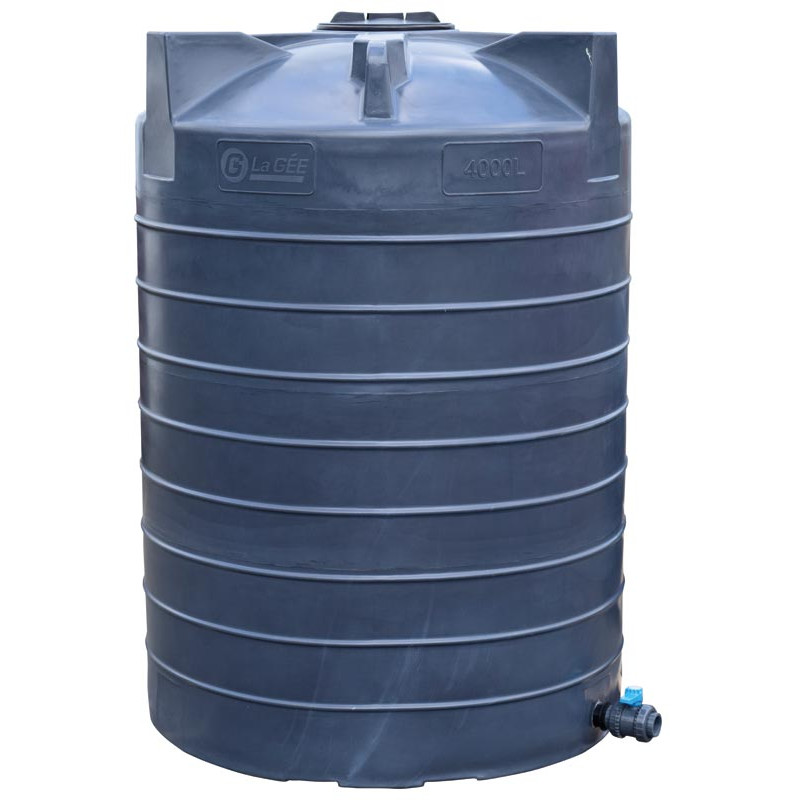 Cuve de stockage aérienne verticale 4000 l. ø 1,60 m