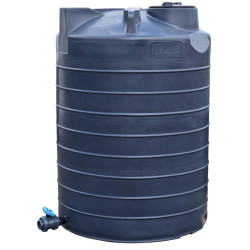 Cuve de stockage aérienne verticale 4000 l. ø 1,60 m