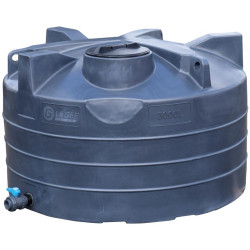 Cuve de stockage aérienne verticale 3000 l. ø 1,95 m