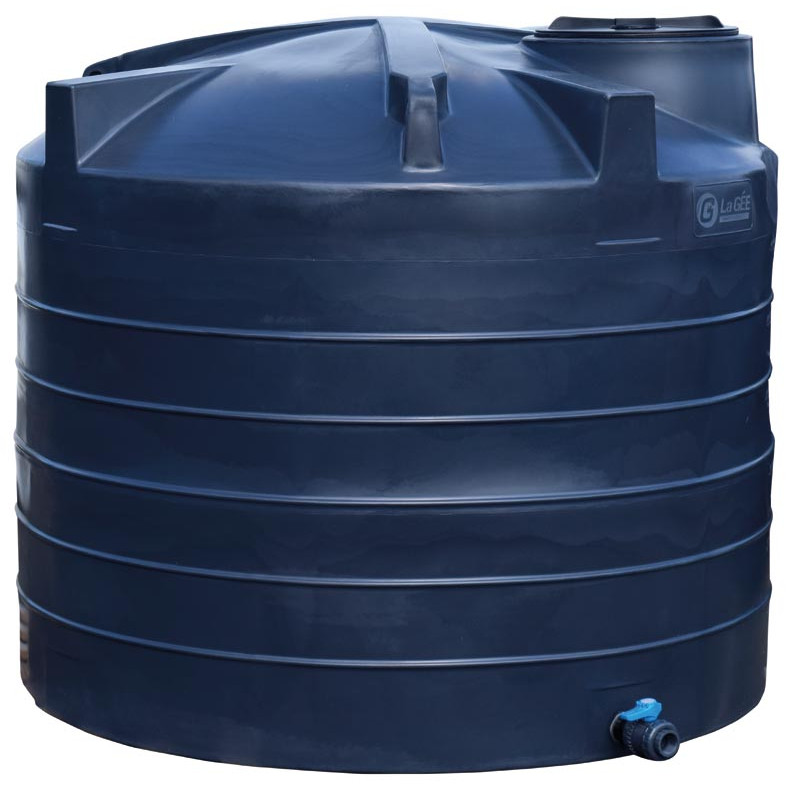 Cuve de stockage aérienne verticale 8000 l. ø 2,39 m